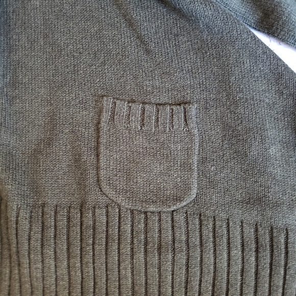 Gap Cashmere Grannycore Open Draped Front Cardigan Cottagecore Minimalist - Picture 5 of 7